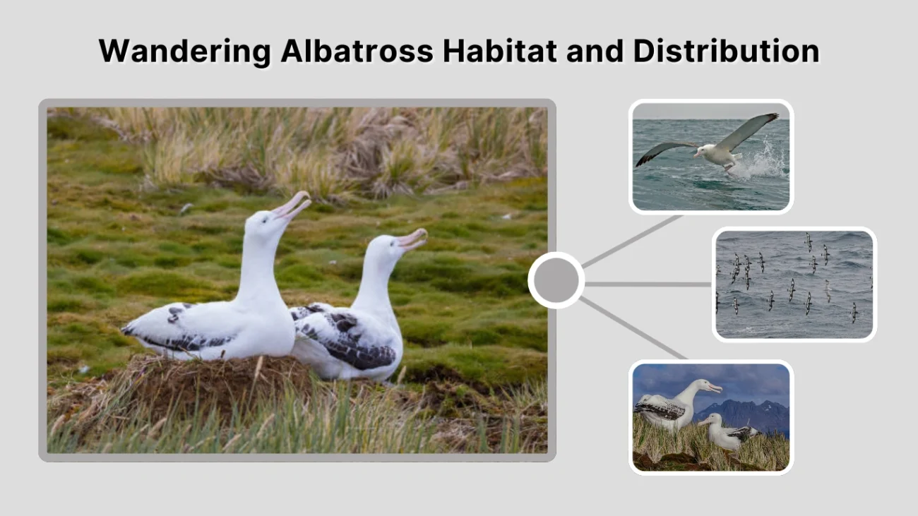 Wandering Albatross Habitat and Distribution