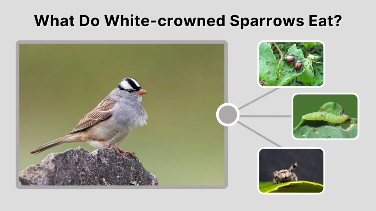 What Do White-crowned Sparrows Eat