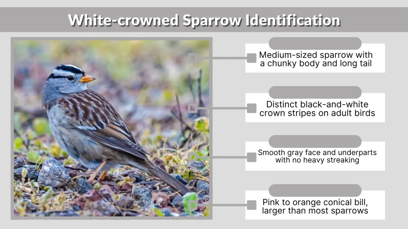 White-crowned Sparrow Identification