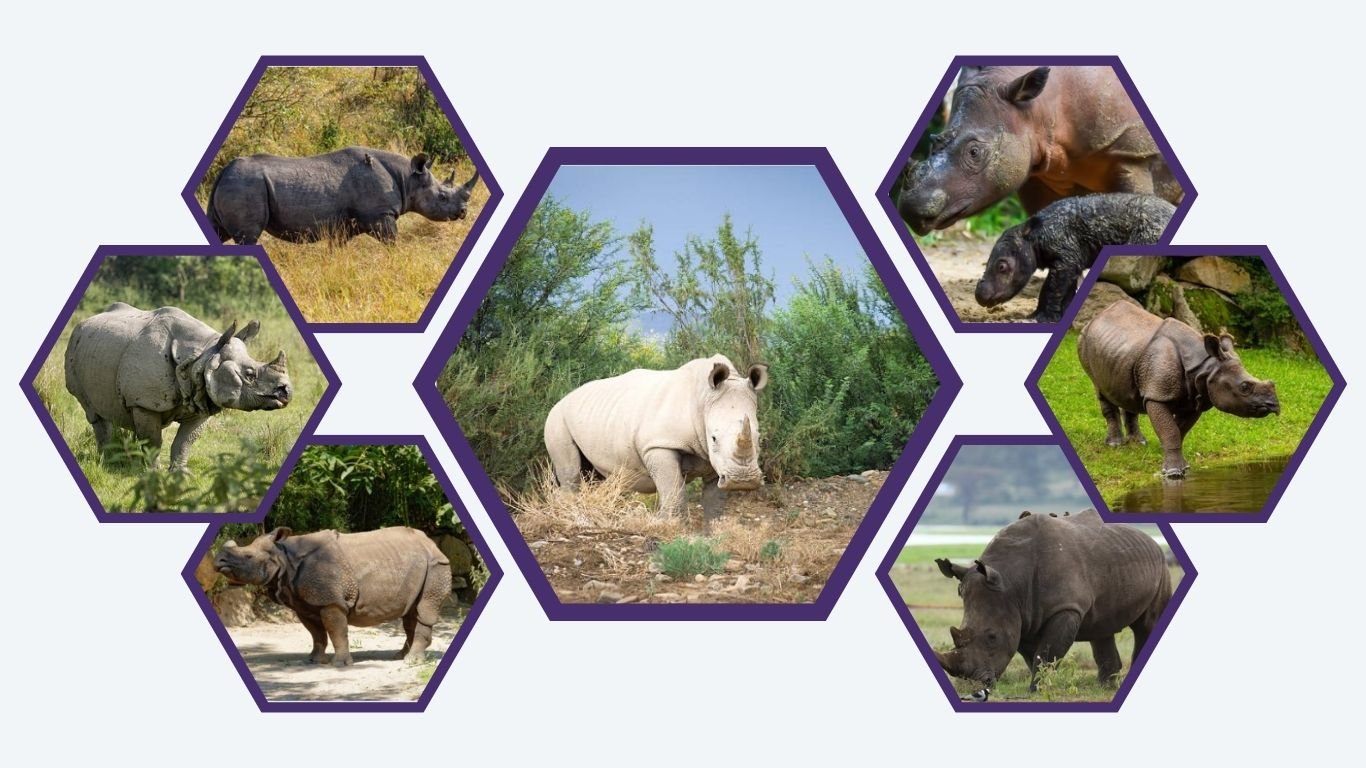 7 Common Types of Rhinoceros: Identification with Pictures