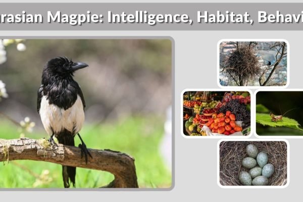 Eurasian Magpie: Intelligence, Habitat, Behavior & Fascinating Facts
