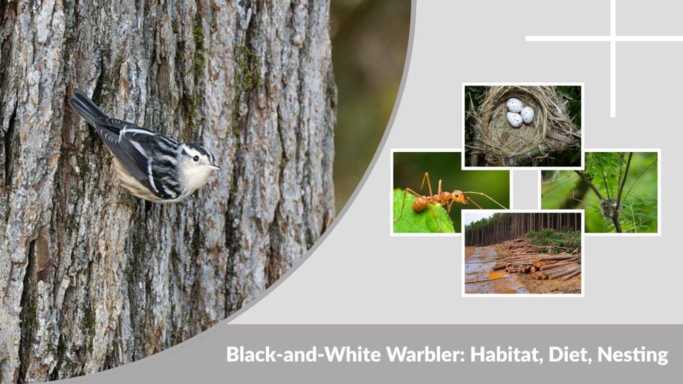 Black-and-White Warbler: Habitat, Diet, Nesting & Life Cycle