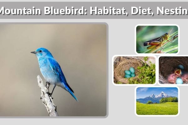 Mountain Bluebird: Habitat, Diet, Nesting, Life Cycle & Facts