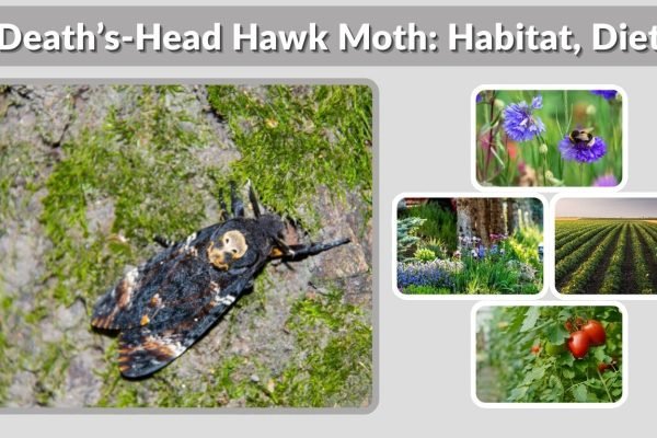 Death’s-Head Hawk Moth: Habitat, Diet, Life Cycle and Facts