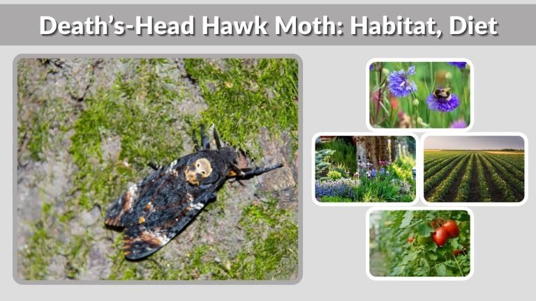 Death’s-Head Hawk Moth: Habitat, Diet, Life Cycle and Facts