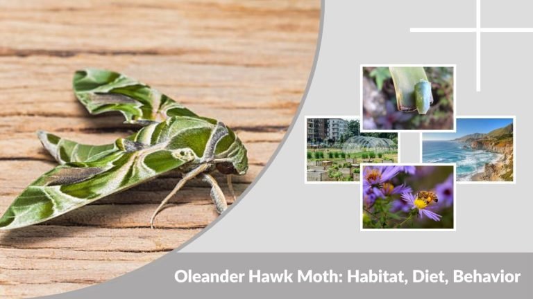 Oleander Hawk Moth: Habitat, Diet, Behavior, Life Cycle & Facts