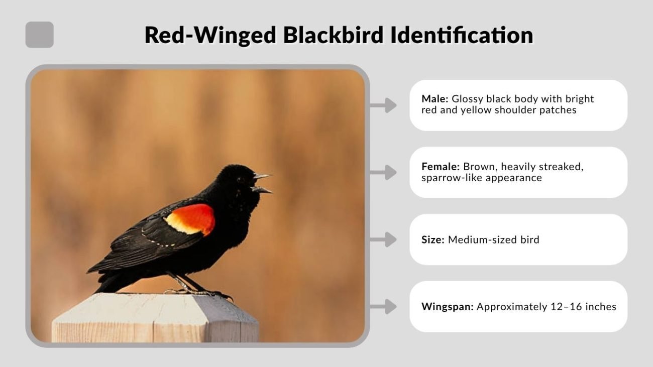 Red-Winged Blackbird Identification