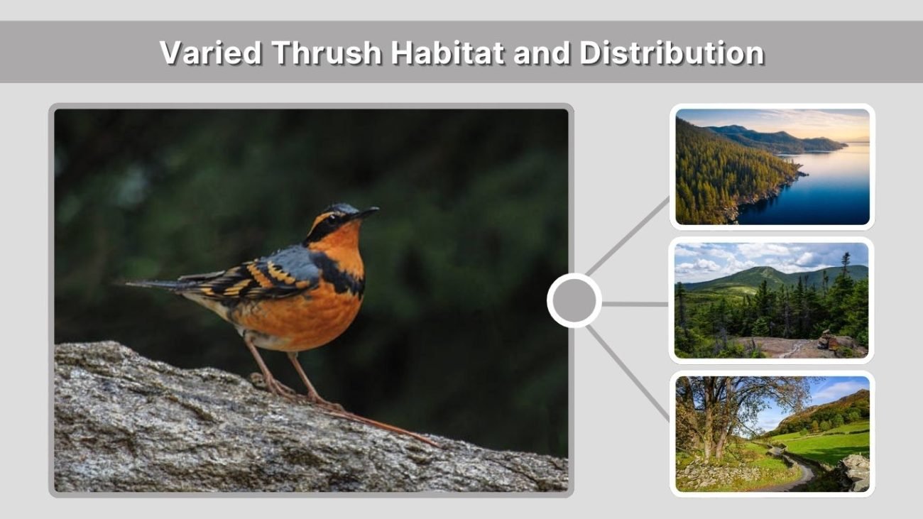 Varied Thrush Habitat and Distribution