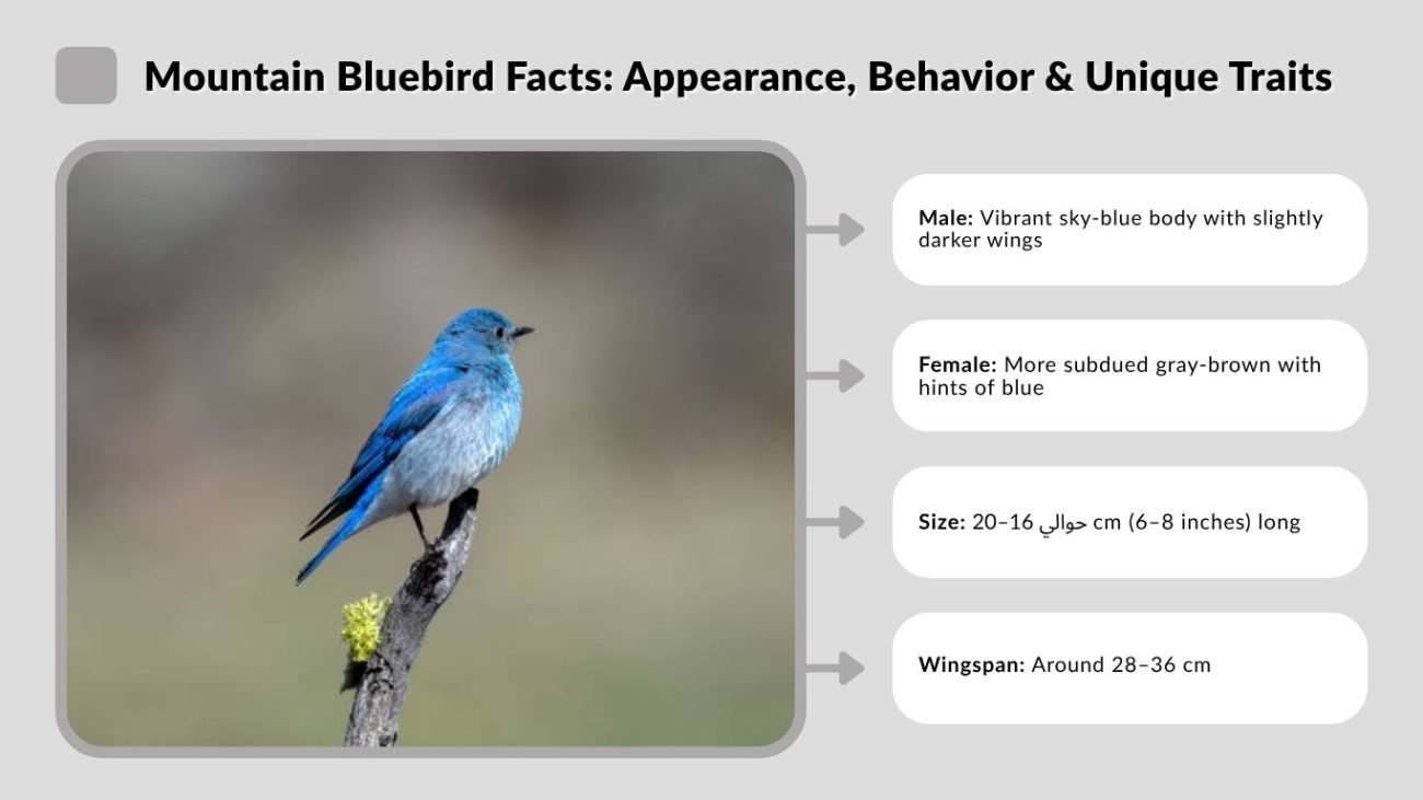 Mountain Bluebird Facts: Appearance, Behavior & Unique Traits