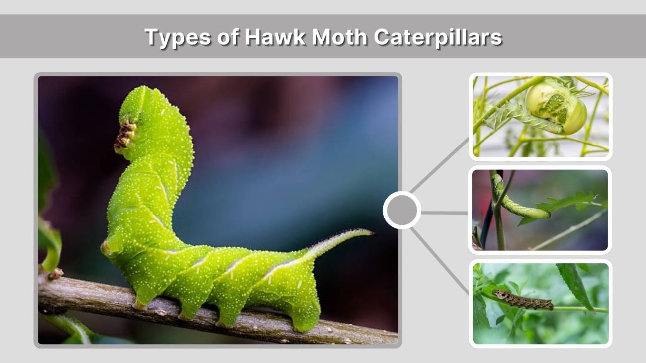 Types of Hawk Moth Caterpillars