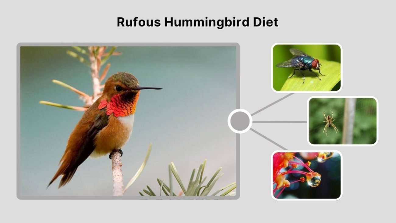 Rufous Hummingbird Diet