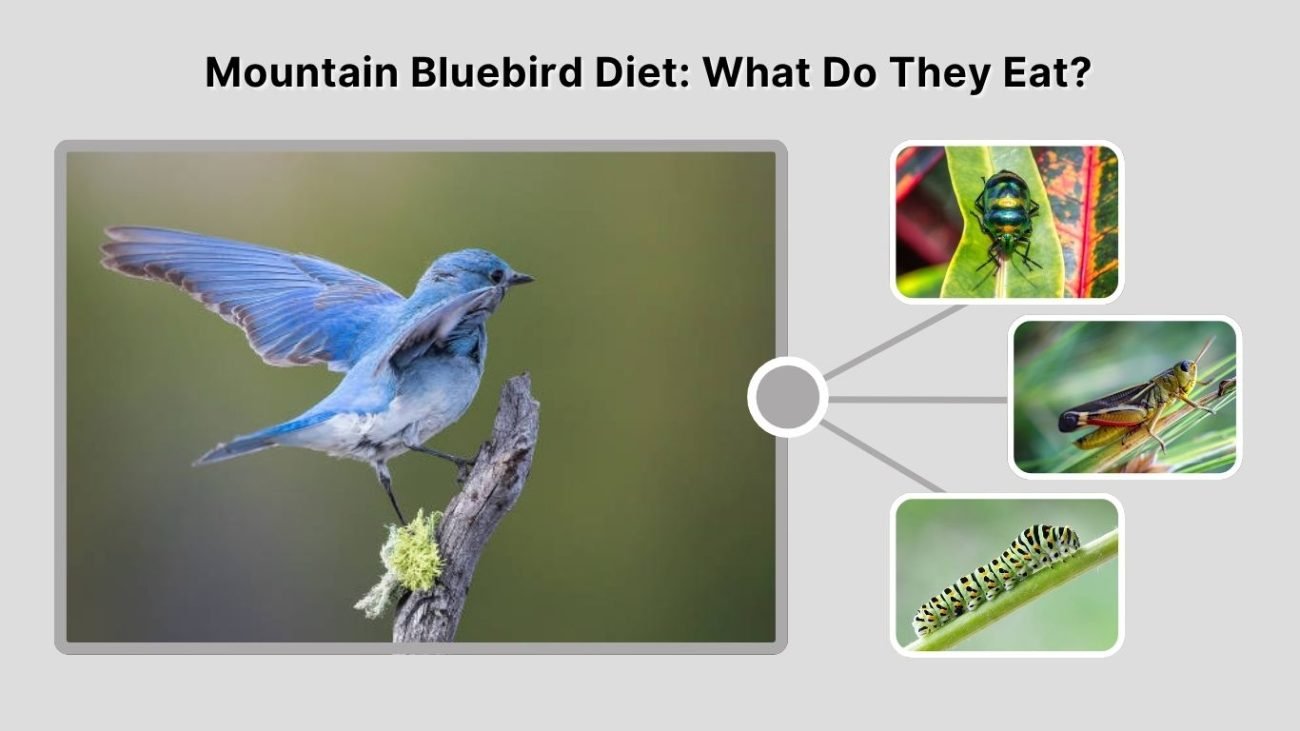 Mountain Bluebird Diet: What Do They Eat?