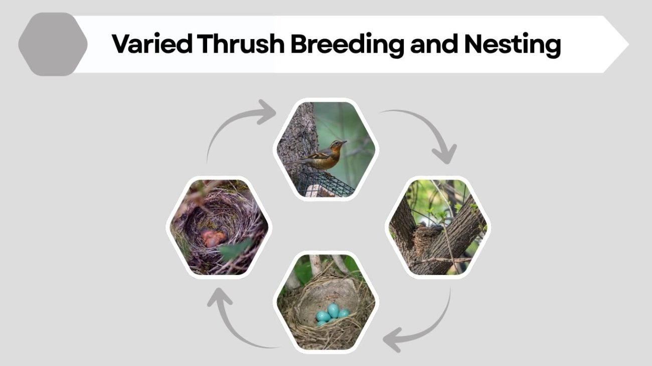 Varied Thrush Breeding and Nesting