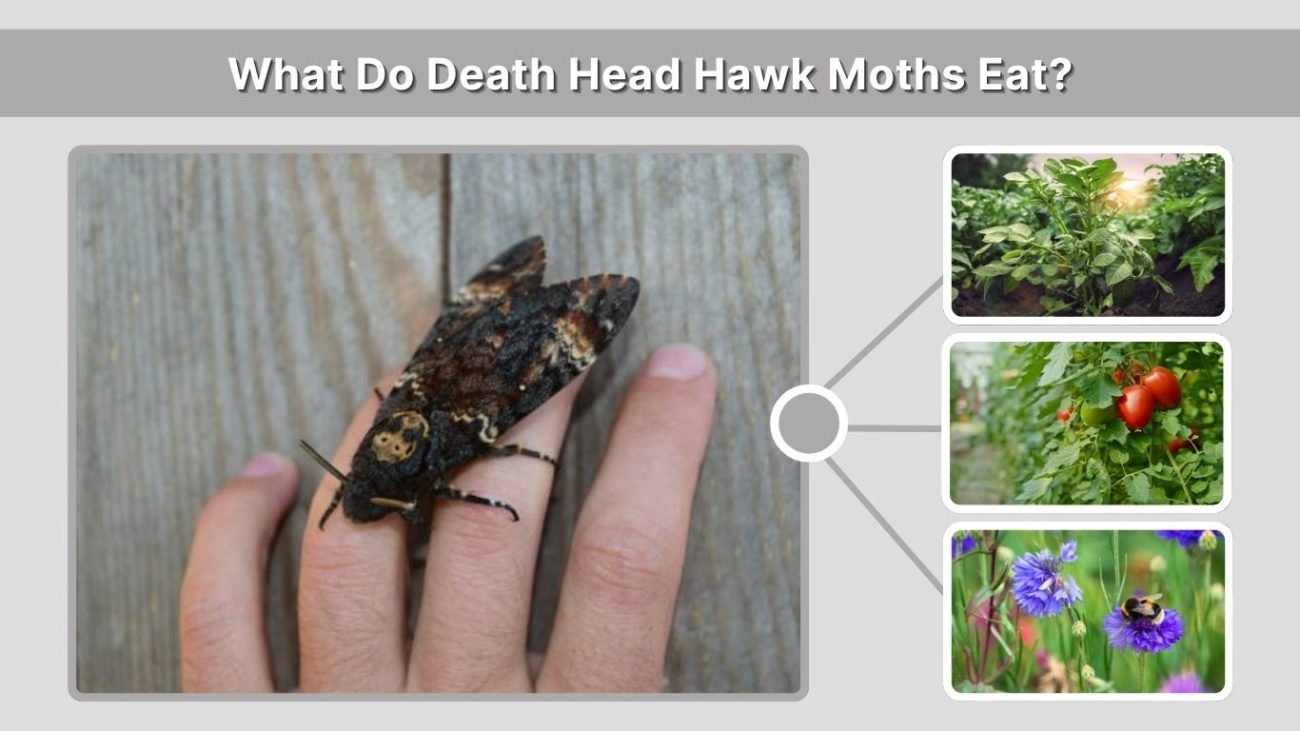 What Do Death Head Hawk Moths Eat?