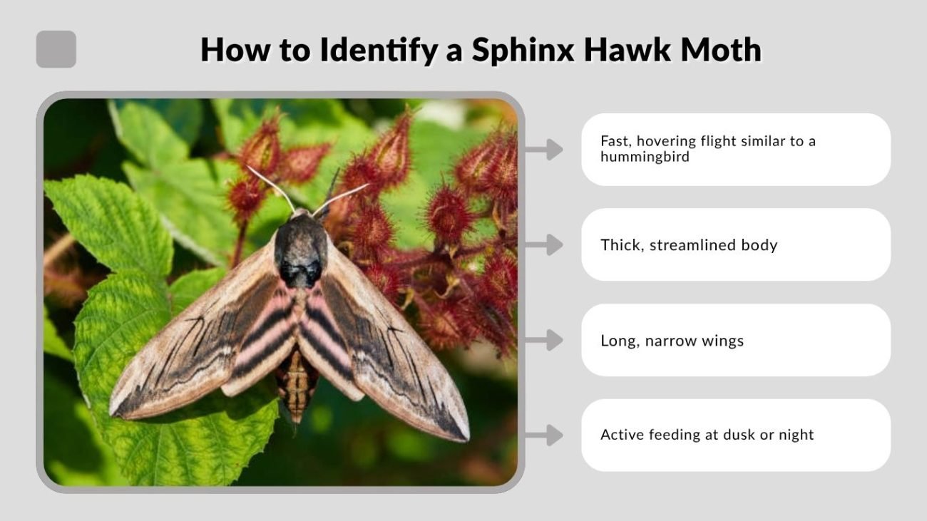 How to Identify a Sphinx Hawk Moth