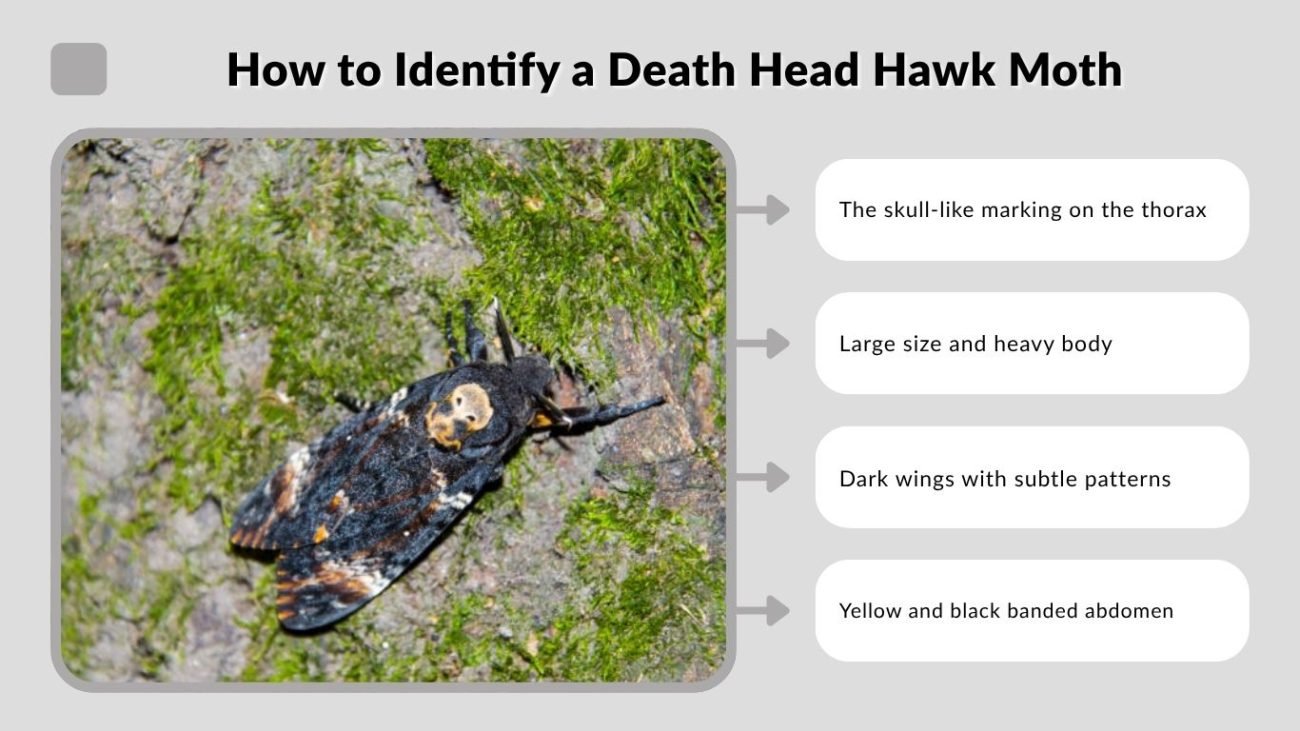 How to Identify a Death Head Hawk Moth