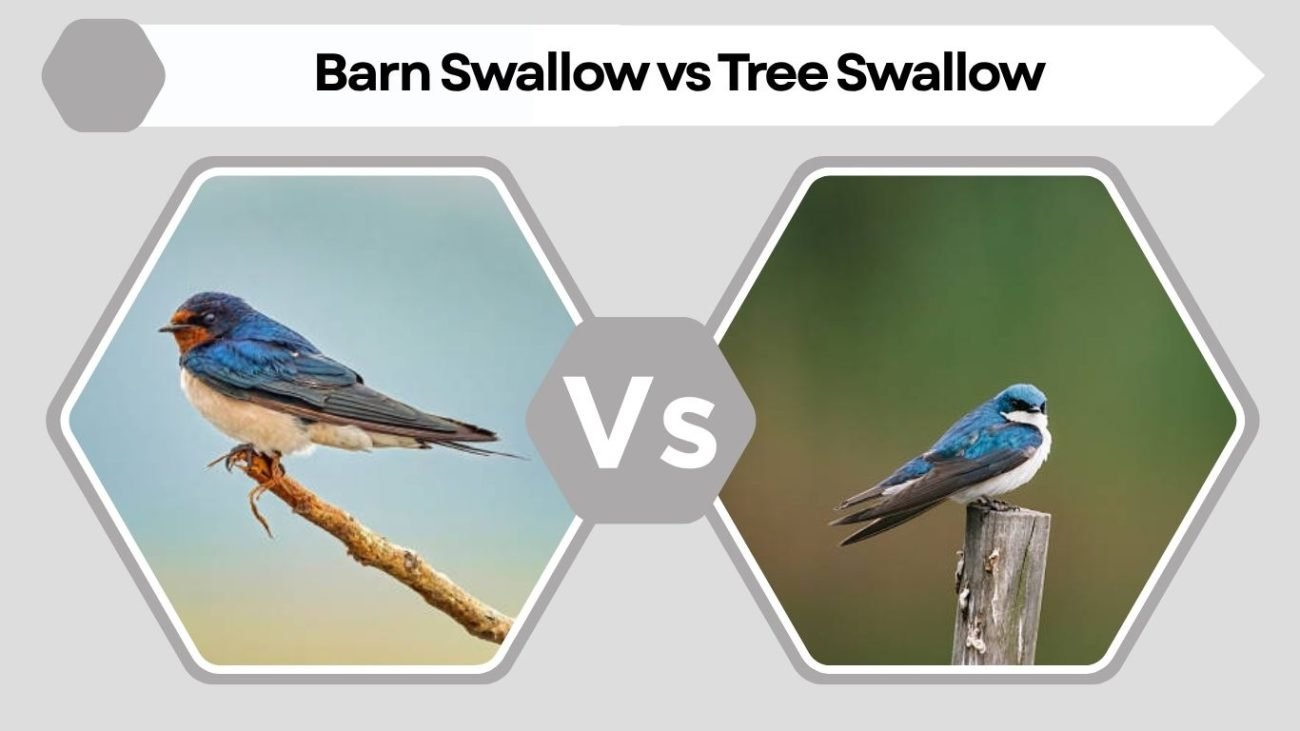 Barn Swallow vs Tree Swallow