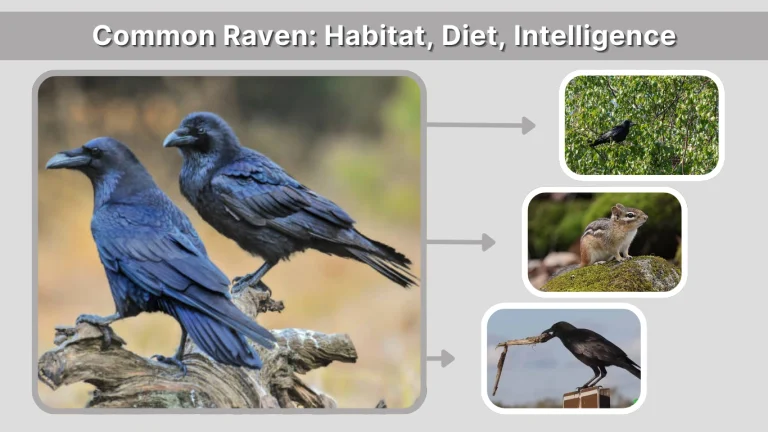 Common Raven: Habitat, Diet, Intelligence, and Fascinating Facts