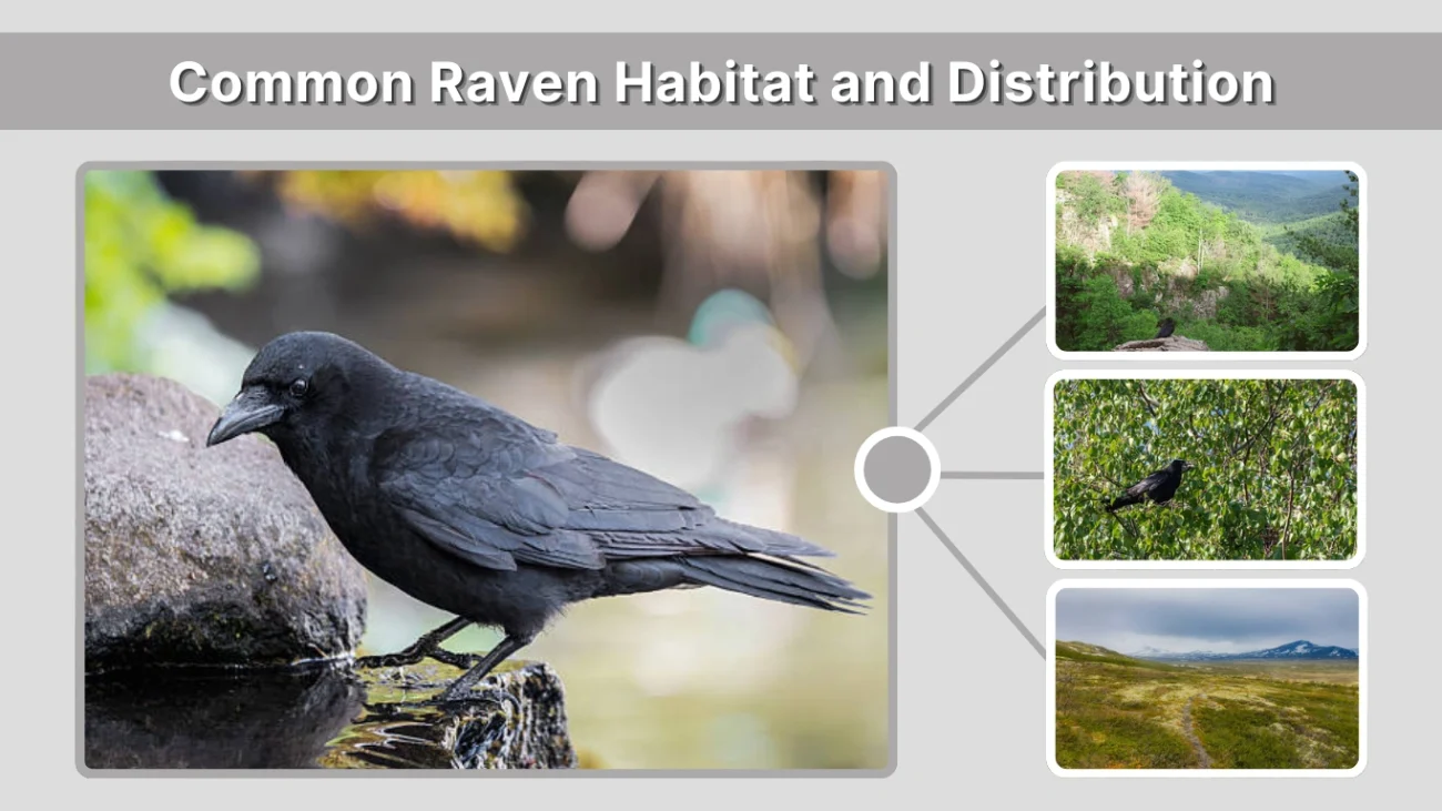 Common Raven Habitat and Distribution