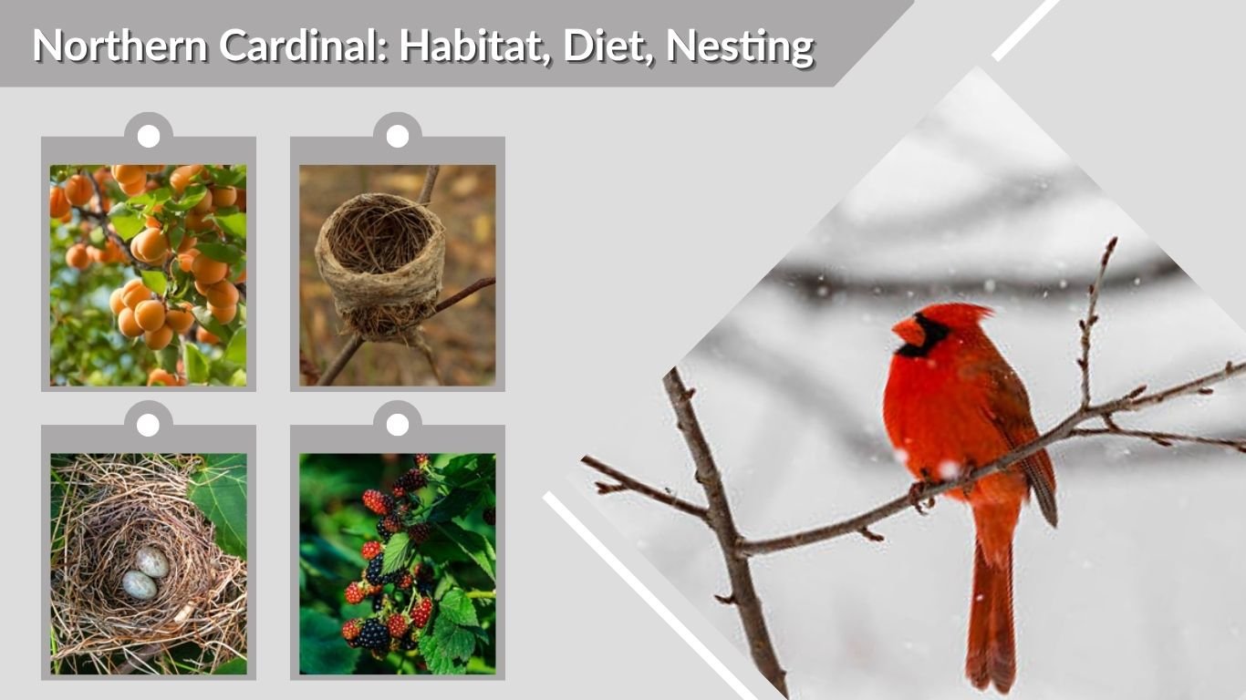 Northern Cardinal: Habitat, Diet, Nesting, Eggs & Lifespan
