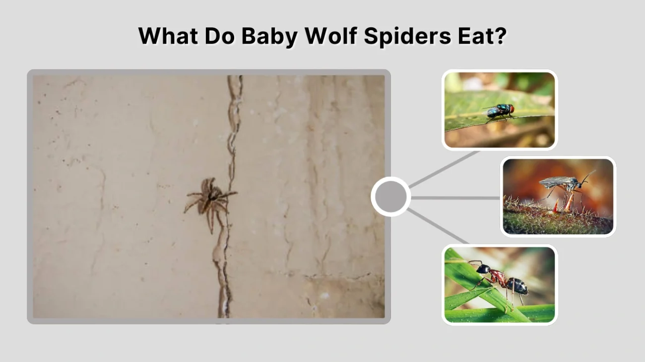 What Do Baby Wolf Spiders Eat