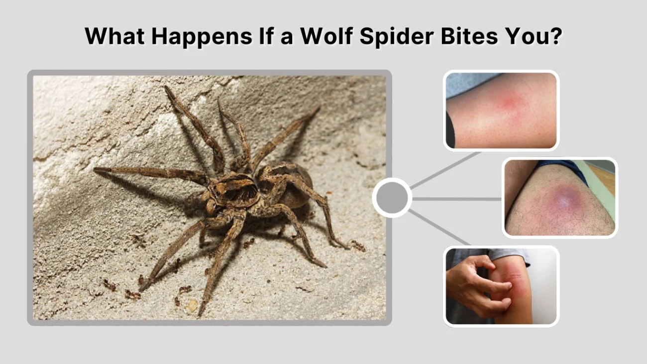 What Happens If a Wolf Spider Bites You