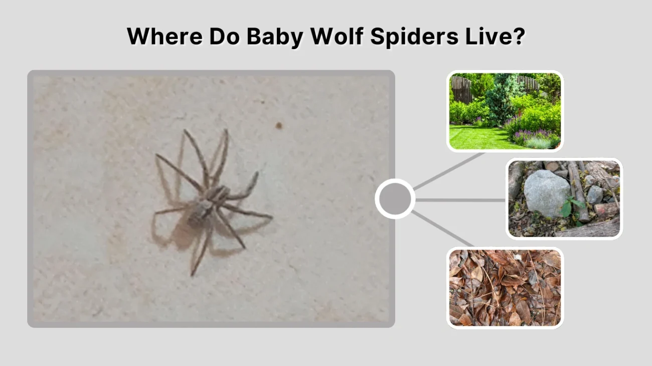 Where Do Baby Wolf Spiders Live