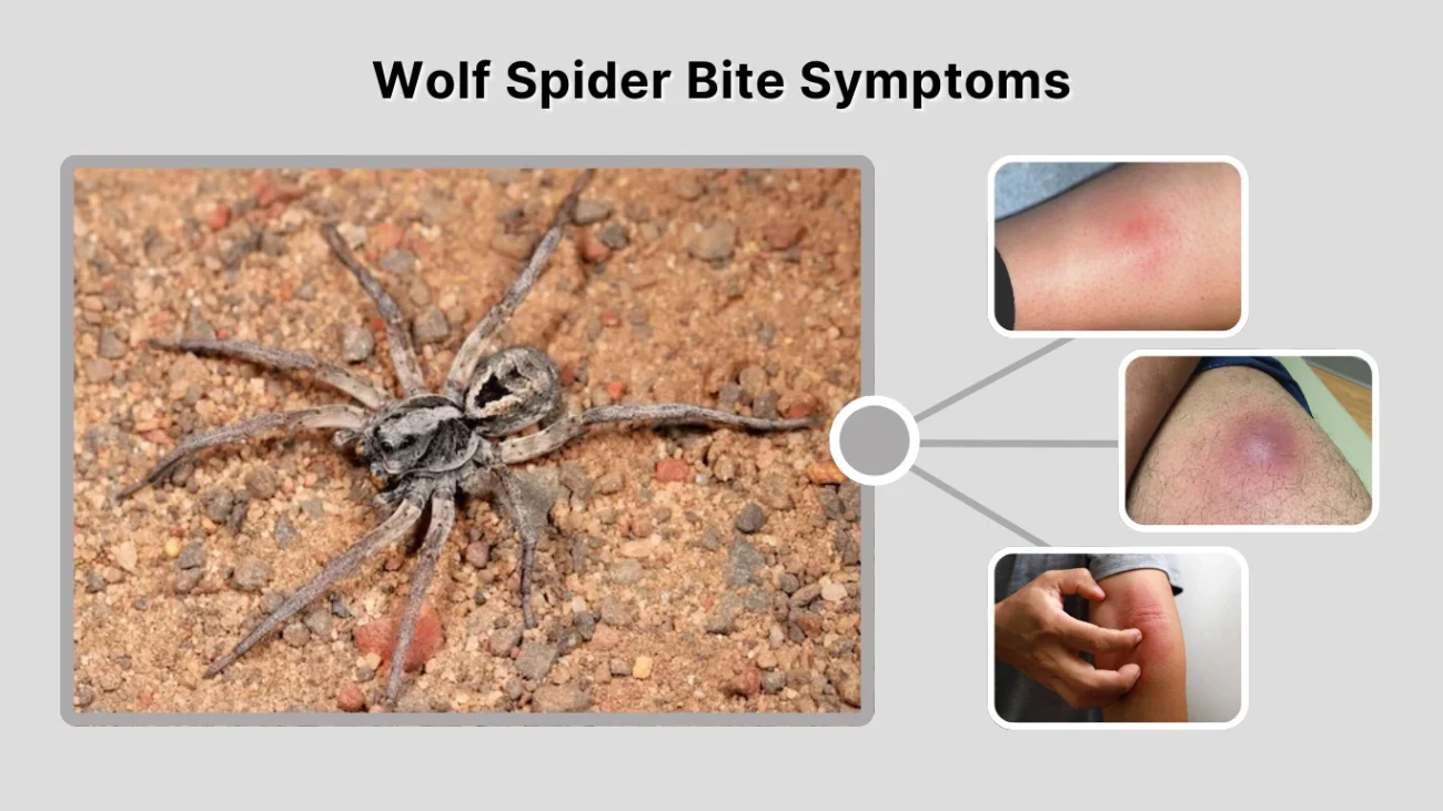 Wolf Spider Bite Symptoms