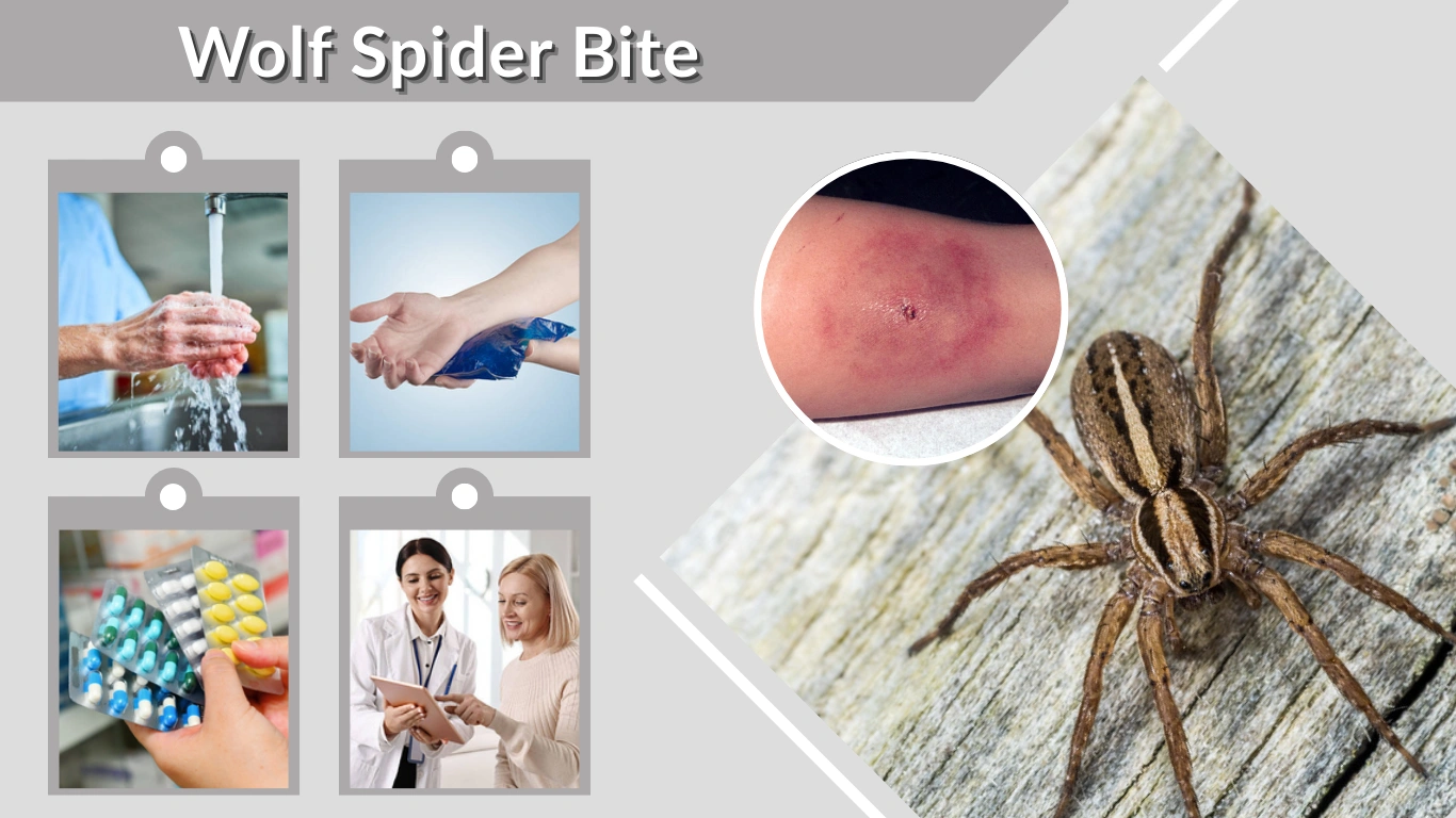 Wolf Spider Bite Symptoms, Treatment & Healing