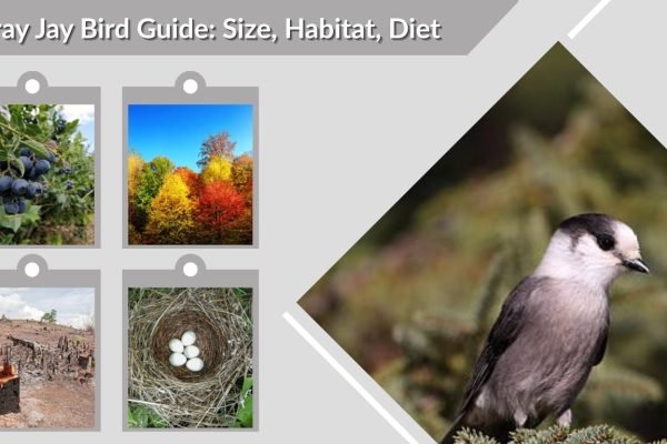 Gray Jay Bird Guide: Size, Habitat, Diet, and Facts