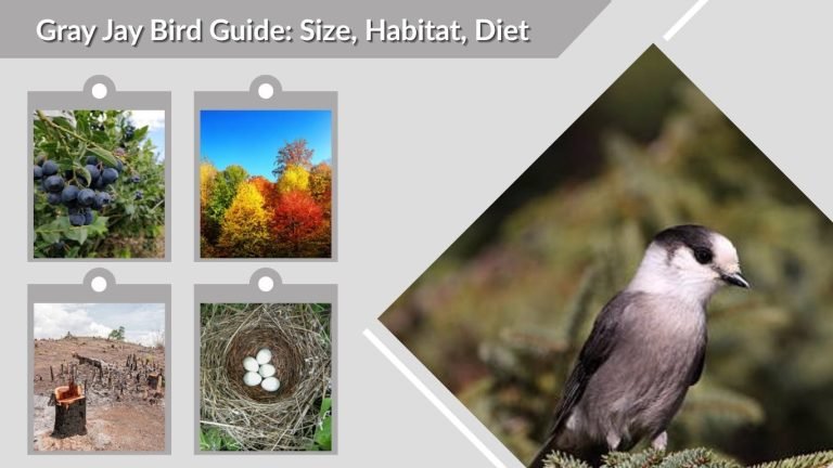 Gray Jay Bird Guide: Size, Habitat, Diet, and Facts