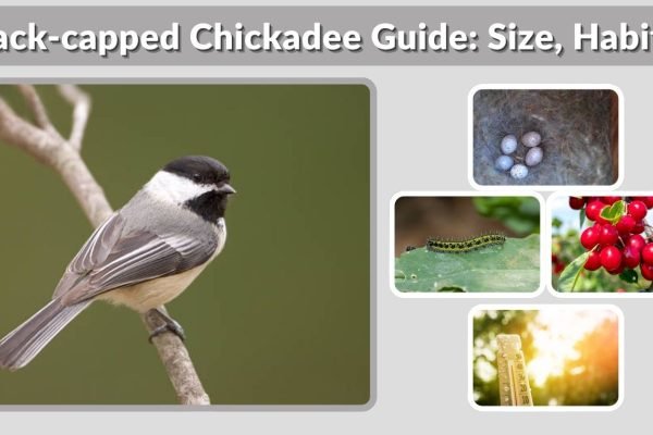 Black-capped Chickadee Guide: Size, Habitat, Diet and Facts