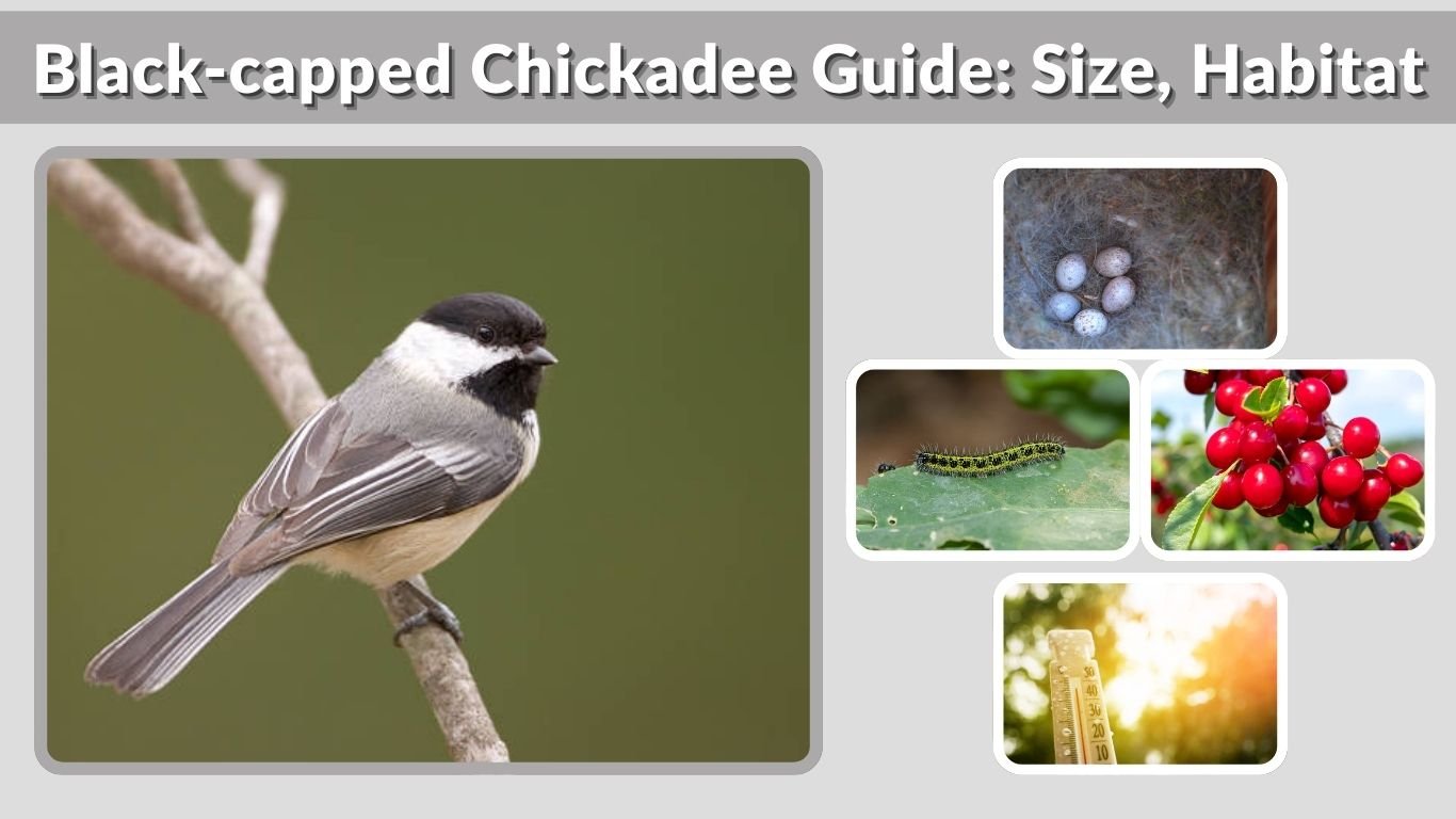 Black-capped Chickadee Guide: Size, Habitat, Diet and Facts