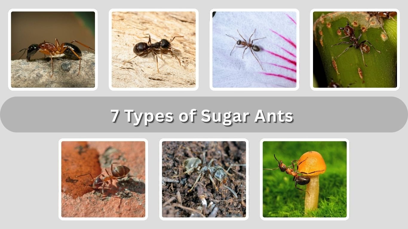 7 Types of Sugar Ants: Identification with Pictures 