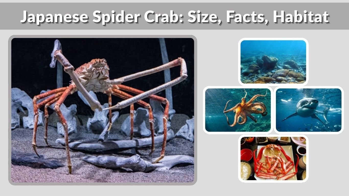 Japanese Spider Crab: Size, Facts, Habitat & Can You Eat It?