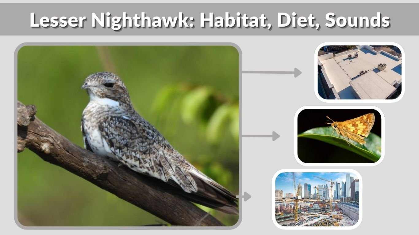 Lesser Nighthawk: Habitat, Diet, Sounds and Facts