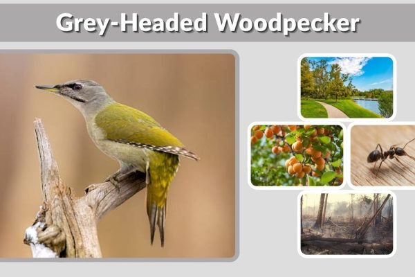 Grey-Headed Woodpecker: Size, Habitat, Diet, Range, ID with Pictures 