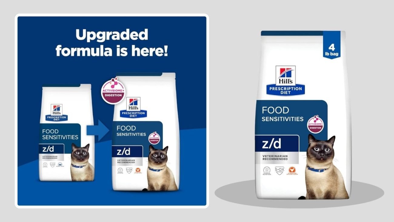 Hill’s Prescription Diet z/d Low Allergen Dry Cat Food