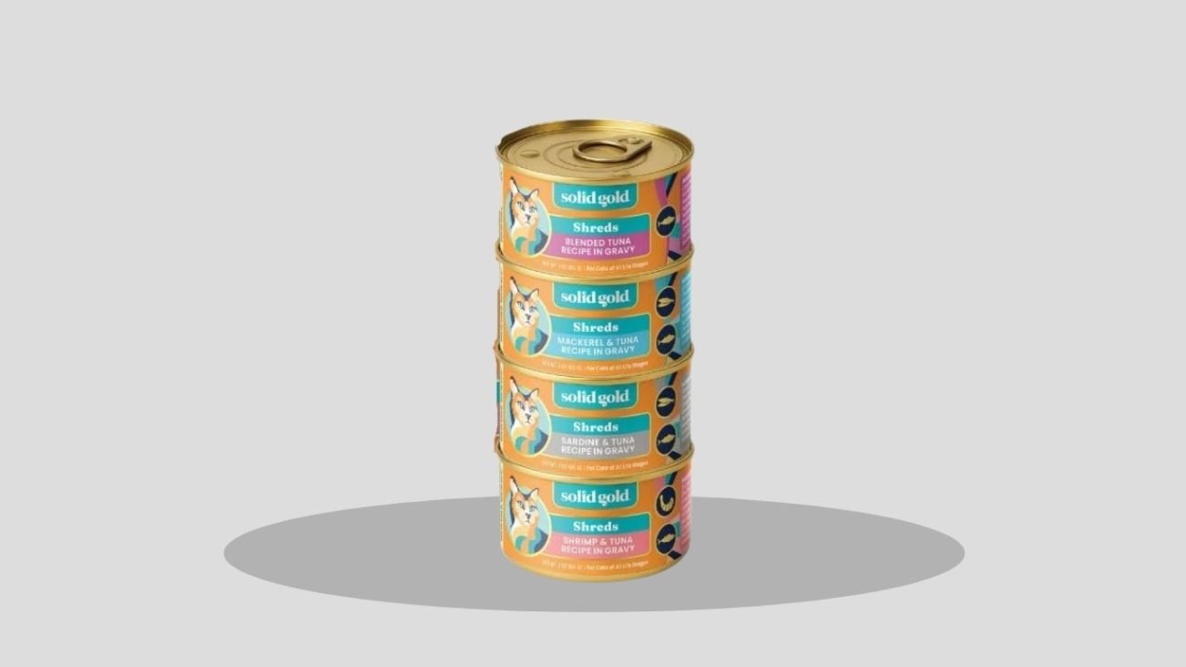 Solid Gold Tuna Recipe Shreds in Gravy Wet Cat Food
