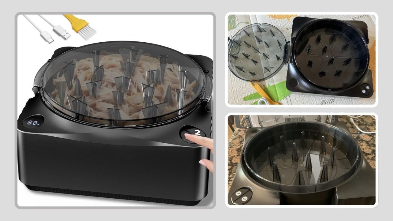 Meuulty Electric Chicken Shredder (Cordless)