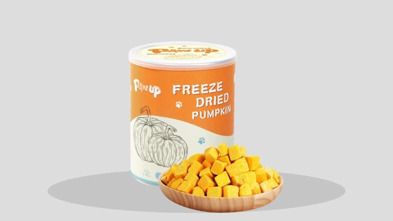 PAWUP Freeze-Dried Pumpkin Cat Treats