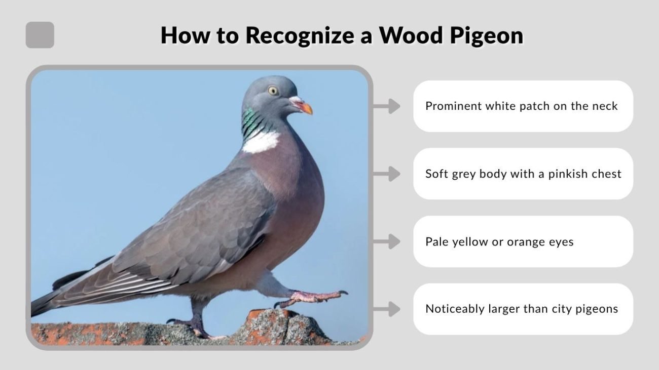 Identification Guide: How to Recognize a Wood Pigeon