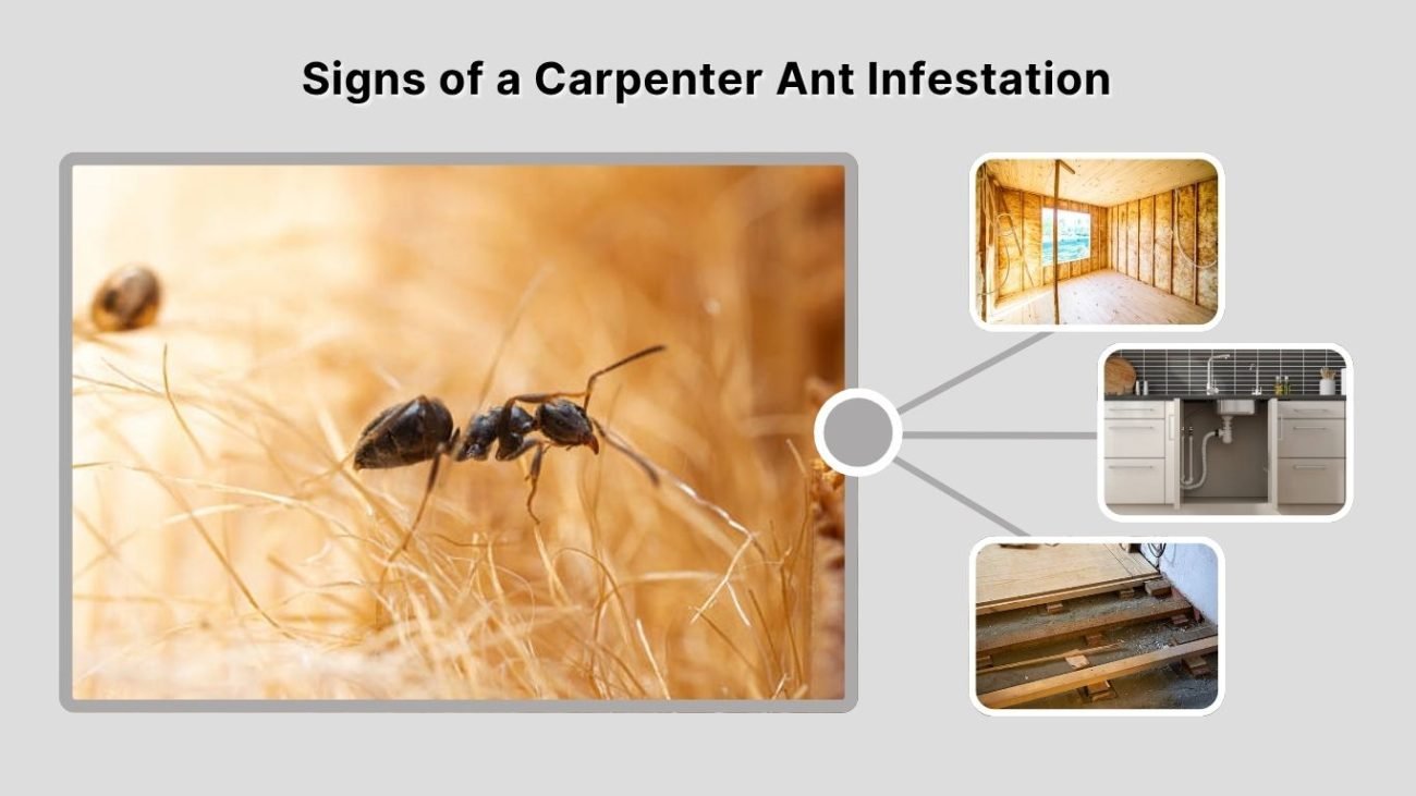 Signs of a Carpenter Ant Infestation