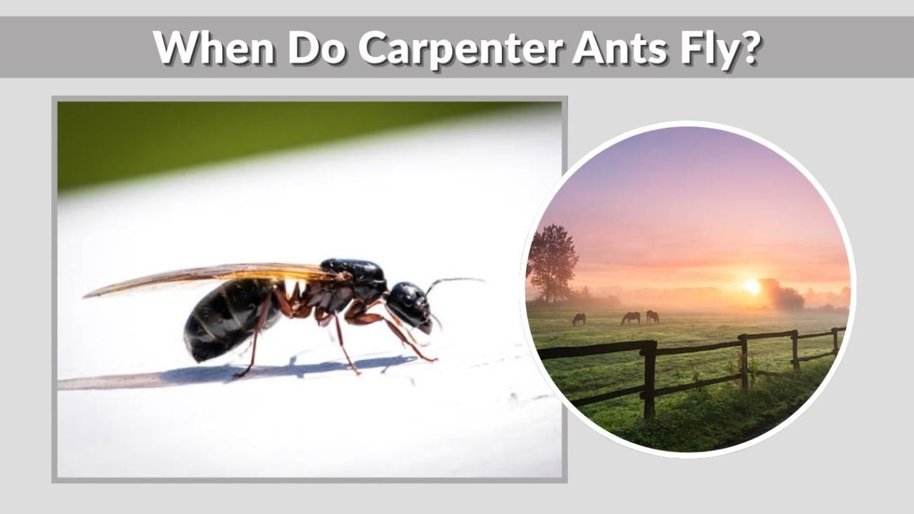When Do Carpenter Ants Fly?