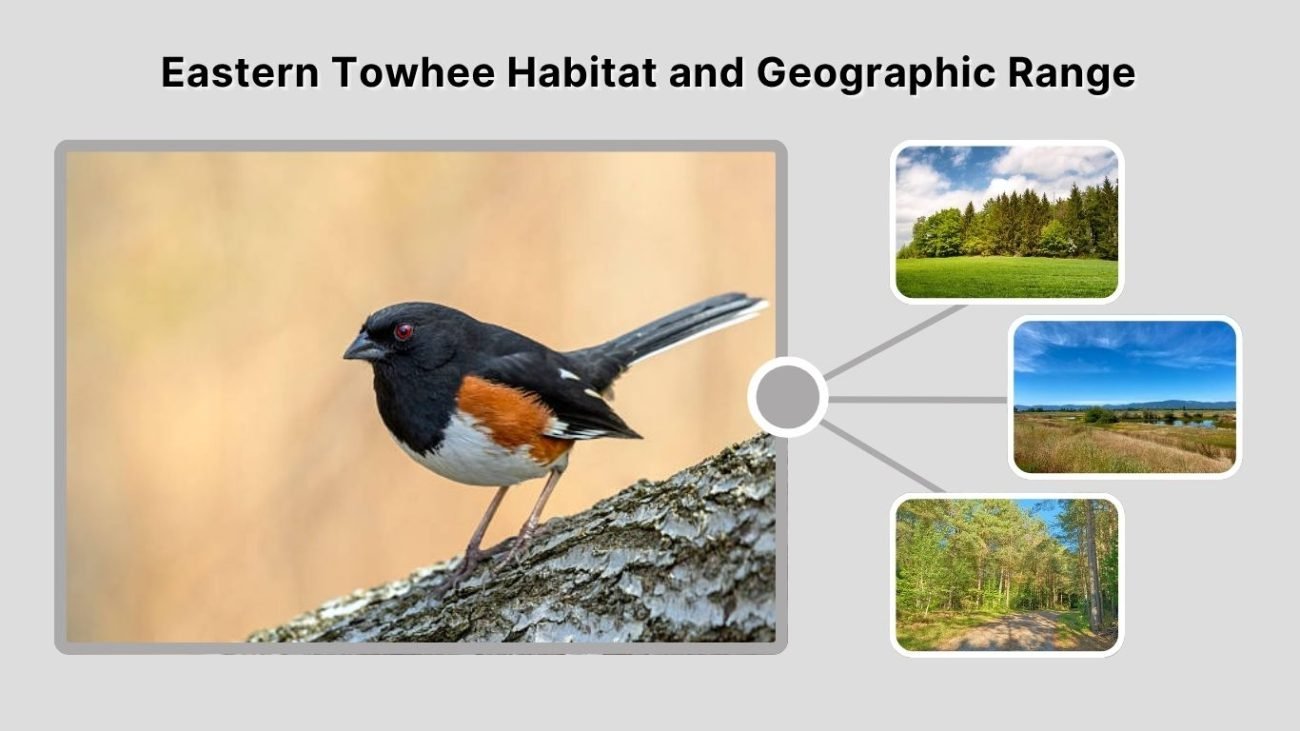 Eastern Towhee Habitat and Geographic Range