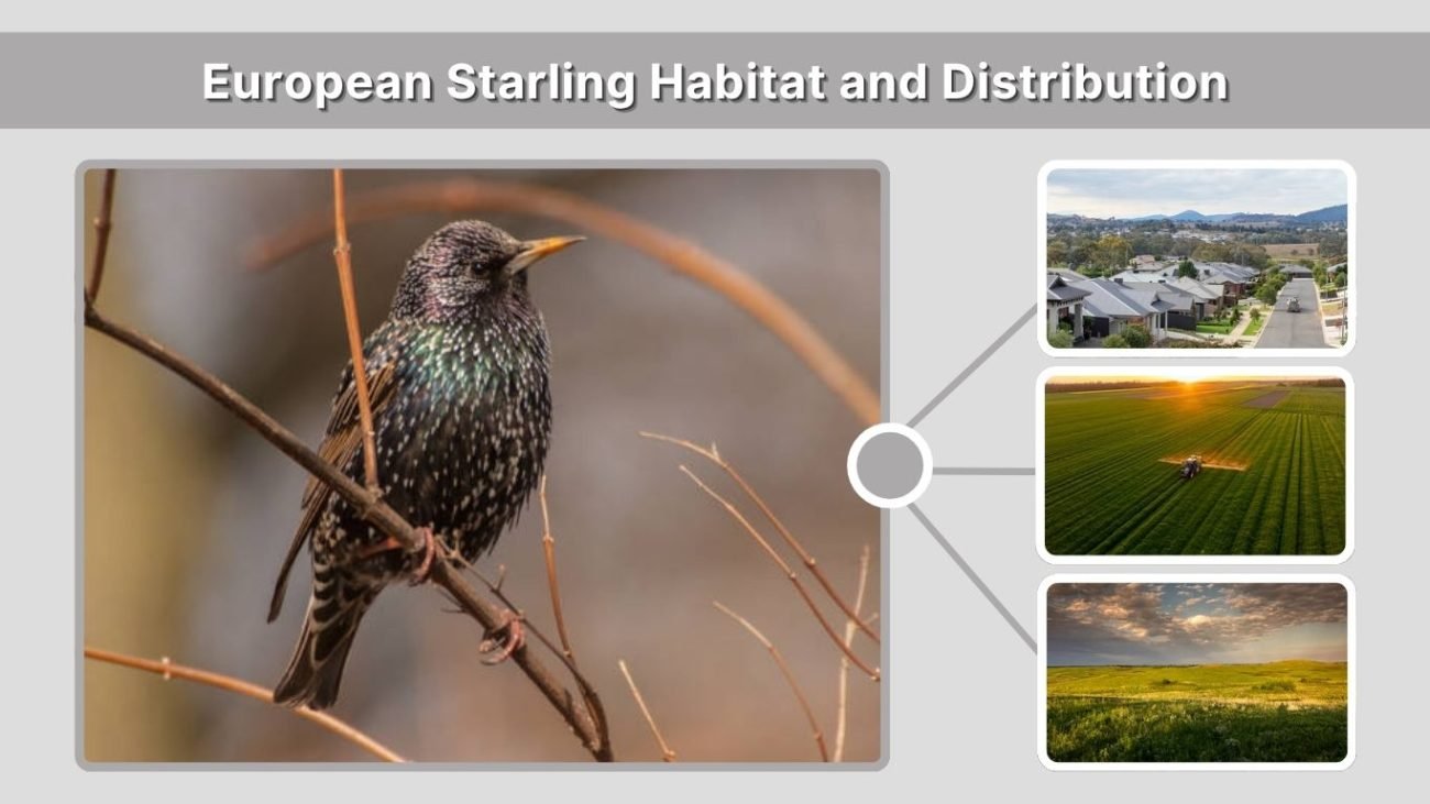 European Starling Habitat and Distribution