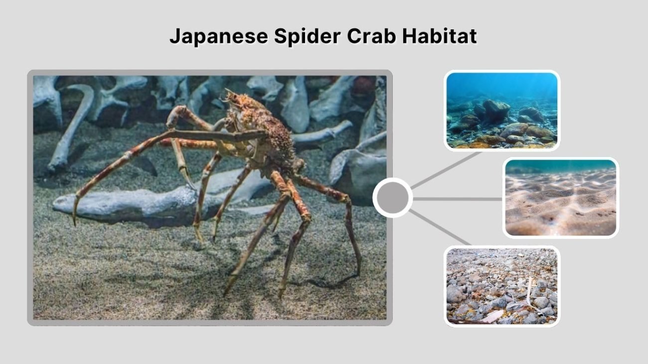 Japanese Spider Crab Habitat