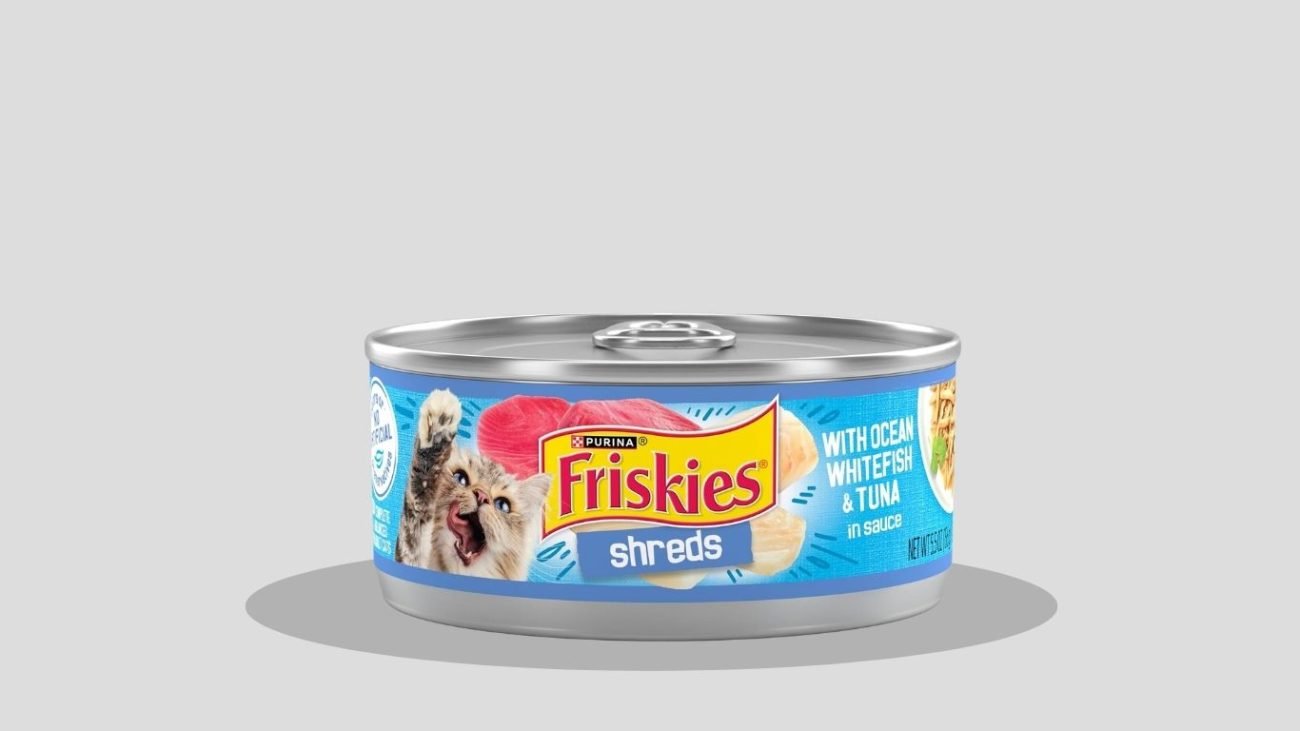 Purina Friskies Shreds Ocean Whitefish & Tuna Wet Cat Food
