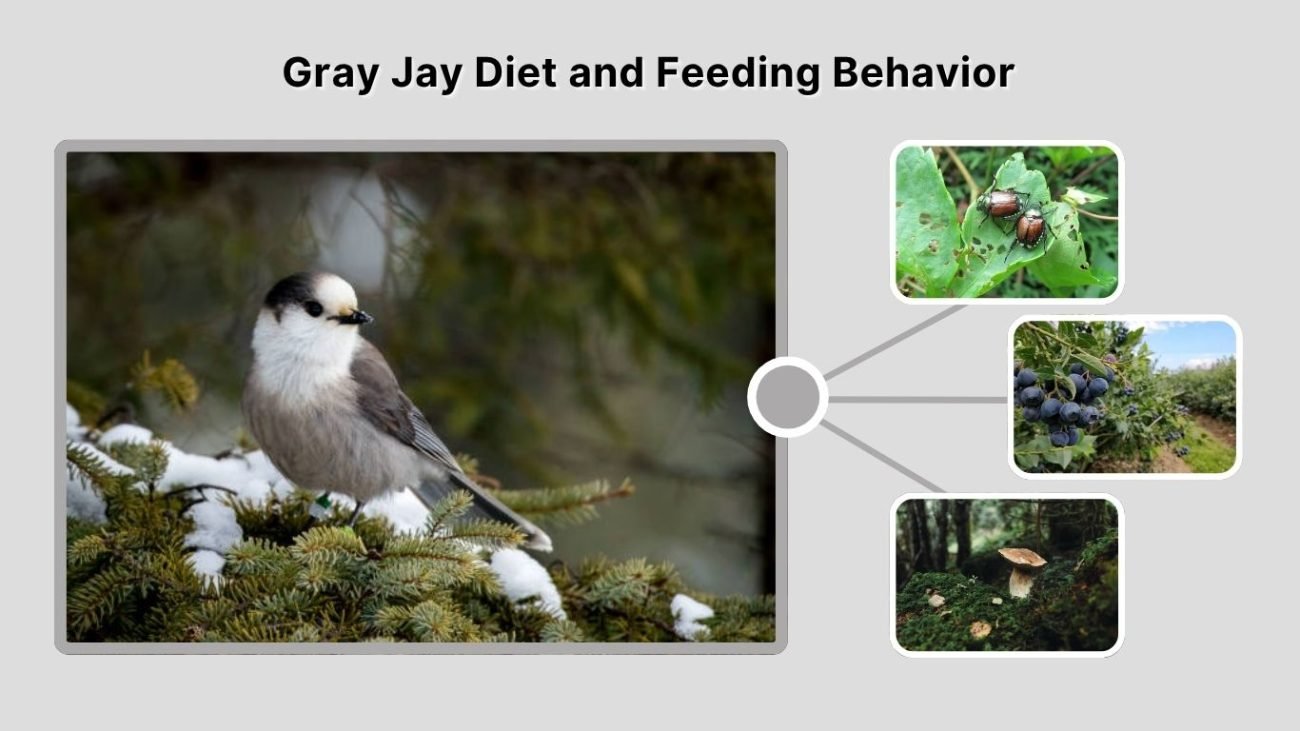 Gray Jay Diet and Feeding Behavior