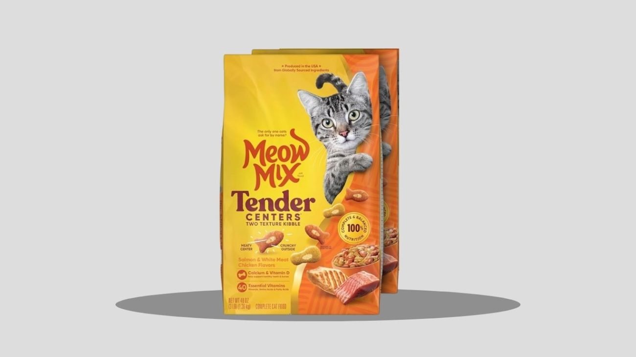 Meow Mix Tender Centers Chicken Flavors Dry Cat Food